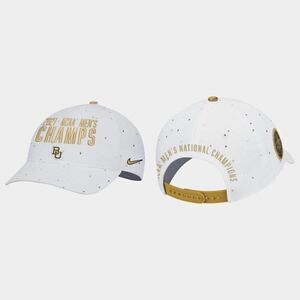 New! Nike Baylor Bears 2021 NCAA Basketball National Champions Adjustable Hat